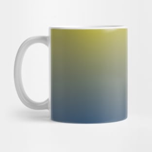 The Gold and Blue Mug